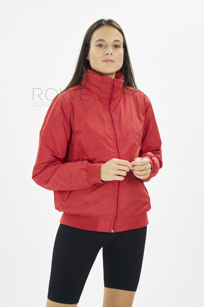 Crew Women Bomber imbottito 100% Pol 190 gr/m2 Black/Warm Grey XS