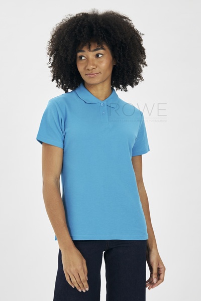 ID001 Polo Piqu? Donna M/C 100% Cot. 180 gr/m2 White XS