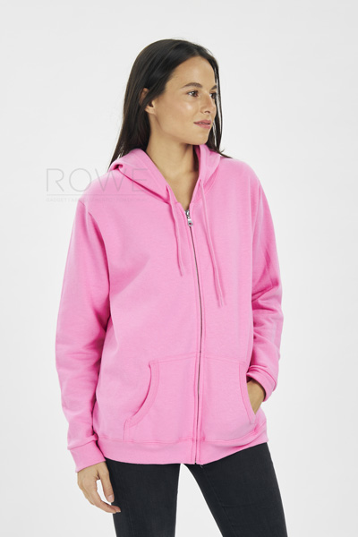 Heavy Blend Felpa Capp. F/Zip 50/50% Cot/Pol 270gr Dark Chocolate S