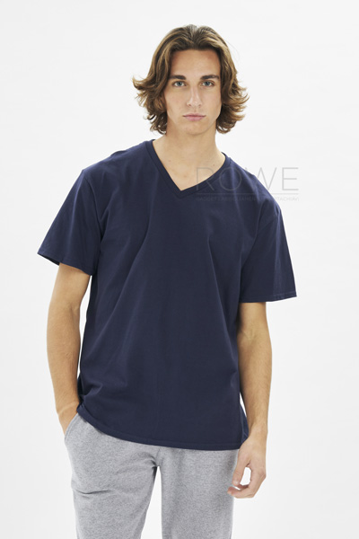 Premium Cotton Maglia C/V-M/C 100% Cot 185 gr/m2 Sport Grey RS S