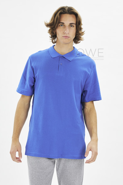 Soft Style Polo Doppio Piqu? M/C 100% Cot 177 gr/m Heliconia S OUT