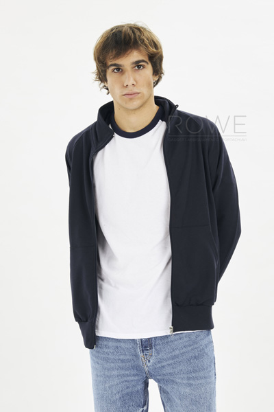 Jacket Felpa F/Zip F/Terry 70/30% Cot/Pol 240 gr/m Nero XS STK