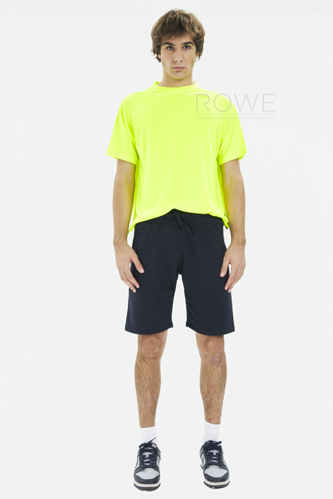 Bermuda Felpa F/Terry 70/30% Cot/Pol 240 gr/m2 Nero XS RQ