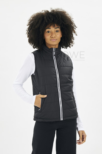 City Women Bodywarmer 100% Poliestere Black S