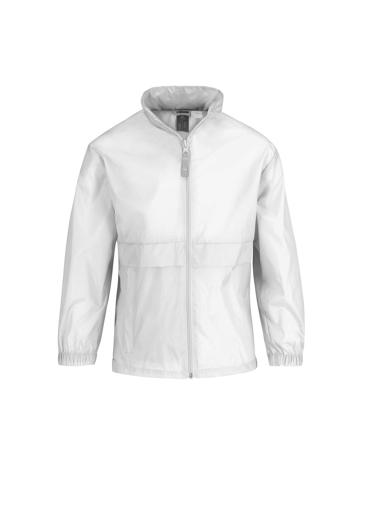 Sirocco Kids Windbreaker 100% Nylon Taffeta White XS 3/4 anni