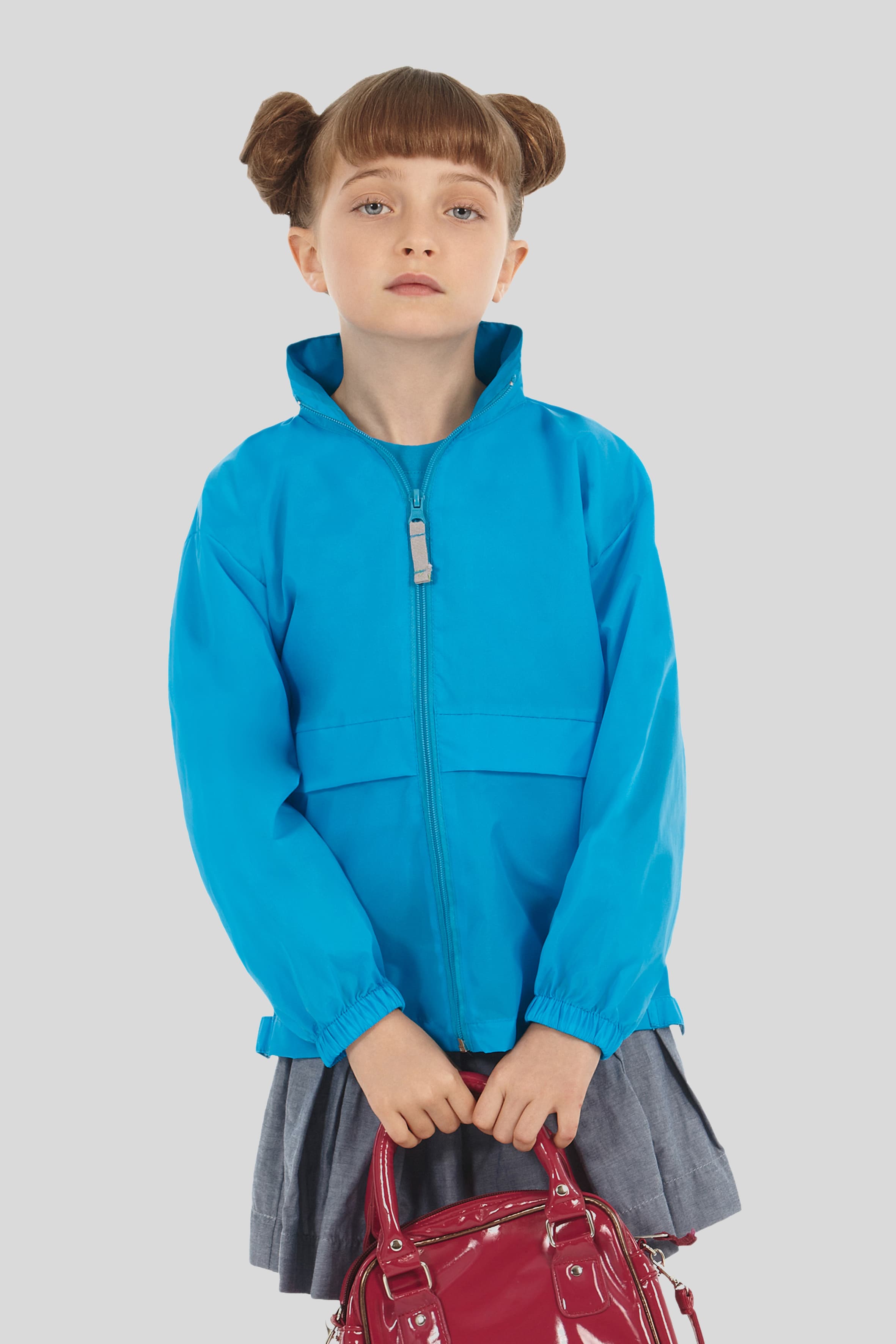 Sirocco Kids Windbreaker 100% Nylon Taffeta White XS 3/4 anni