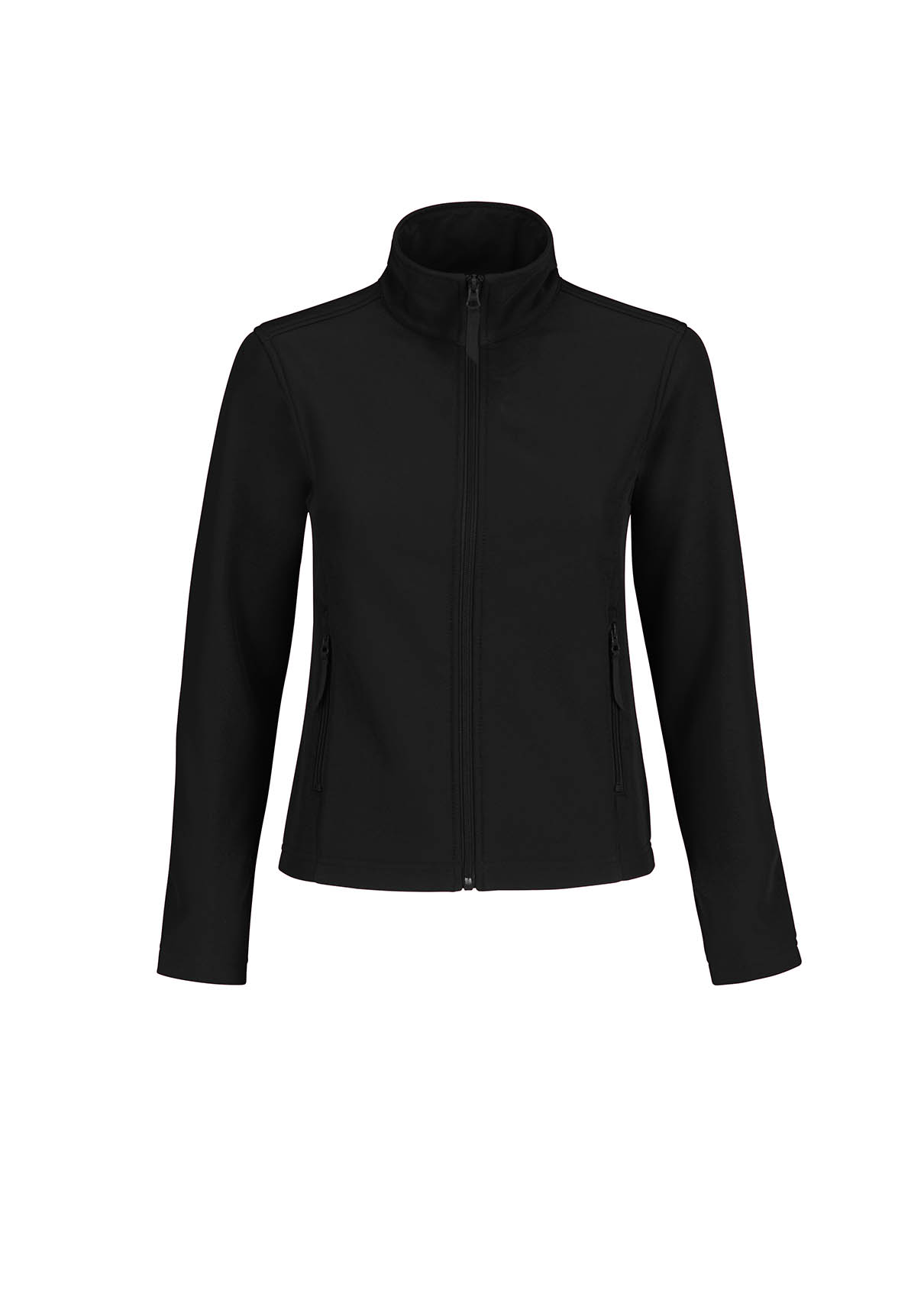 ID701 Donna Softshell 2 strati 96/4% Pol/Ela Black XS