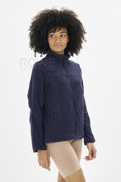 Coolstar Women Pile Zip Lunga 100% Poly 170 gr/m2 Black XS