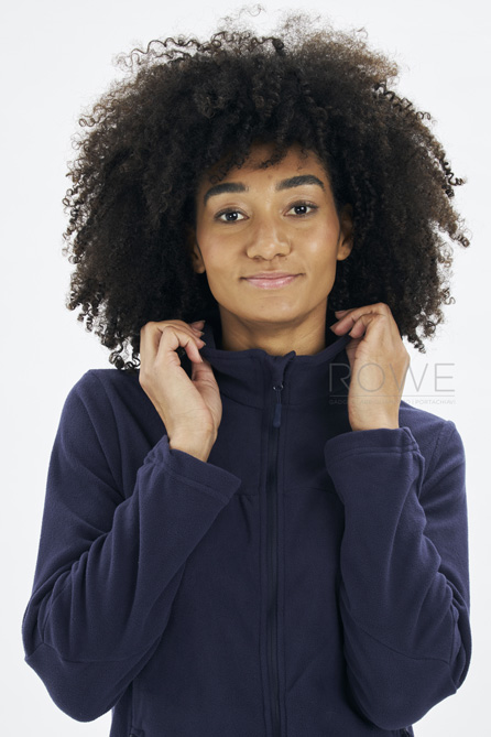 Coolstar Women Pile Zip Lunga 100% Poly 170 gr/m2 Black XS