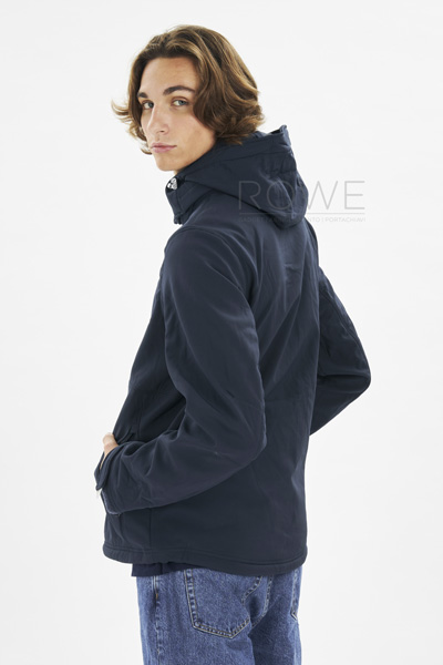 Hooded Softshell Jacket F/Zip 94/6% Pol/Ela 340 gr White S