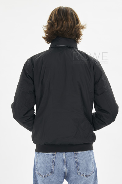 Crew Man Bomber imbottito 100% Pol 190 gr/m2 Black/Warm Grey S