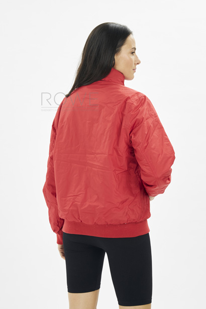 Crew Women Bomber imbottito 100% Pol 190 gr/m2 Black/Warm Grey XS