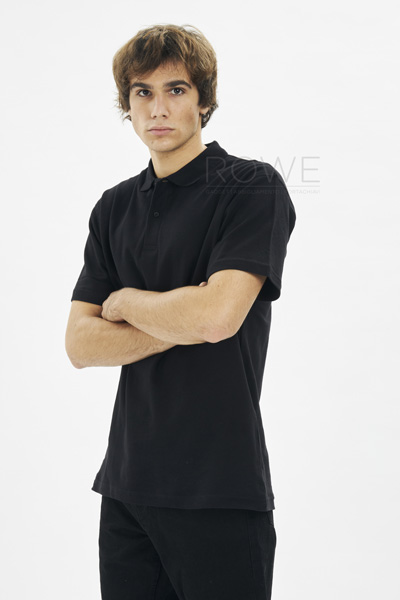 ID001 Polo Piqu? M/C 100% Cot. Ring Spun 180 gr/m2 White XS 