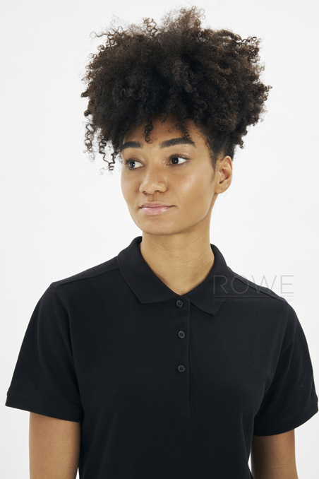 Safran Timeless Women Polo Piqu? M/C 100% Cot 180g White XS