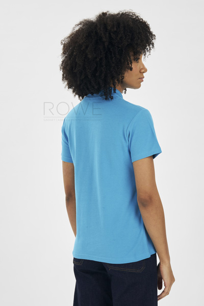 ID001 Polo Piqu? Donna M/C 100% Cot. 180 gr/m2 White XS