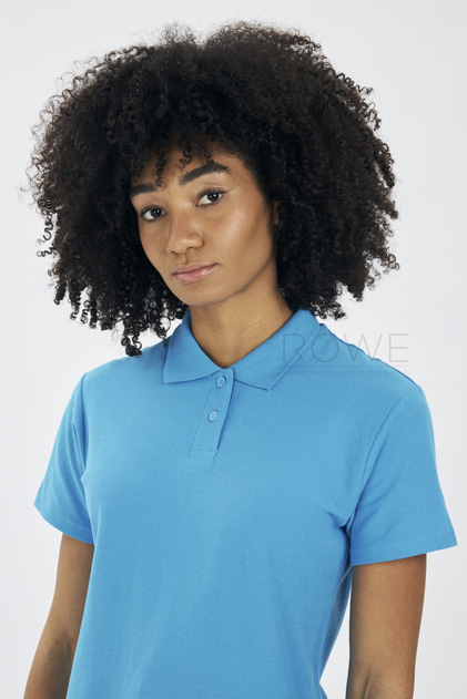 ID001 Polo Piqu? Donna M/C 100% Cot. 180 gr/m2 White XS