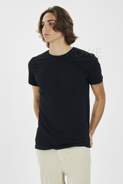 Organic Men Maglia G/C M/C 100% Cot Org. 140 gr/m2 White XS STK