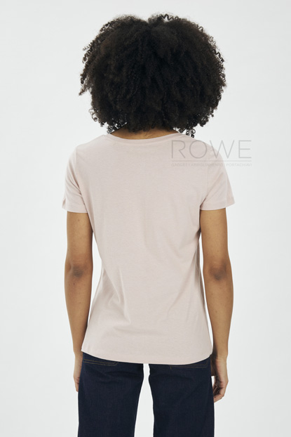 Organic Women Maglia C/A M/C 100% Cot. 140 gr/m2 White XS