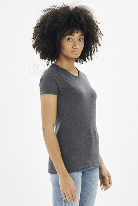 Iconic 150 T Maglia Donna G/C-M/C 100% Cot. 150 gr Bianco XS