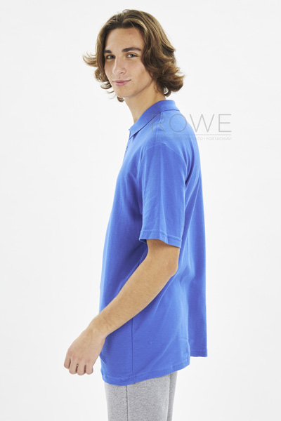 Soft Style Polo Doppio Piqu? M/C 100% Cot 177 gr/m Heliconia S OUT