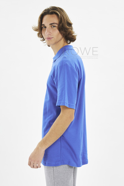 Soft Style Polo Doppio Piqu? M/C 100% Cot 177 gr/m Heliconia S OUT