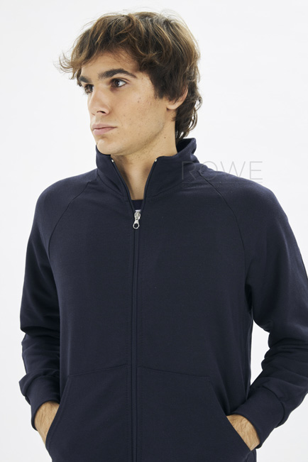 Jacket Felpa F/Zip F/Terry 70/30% Cot/Pol 240 gr/m Nero XS STK