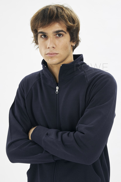 Jacket Felpa F/Zip F/Terry 70/30% Cot/Pol 240 gr/m Nero XS STK