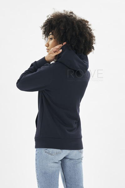 Felpa F/Terry Donna Capp/Zip 70/30% Cot/Pol 240 gr Nero S