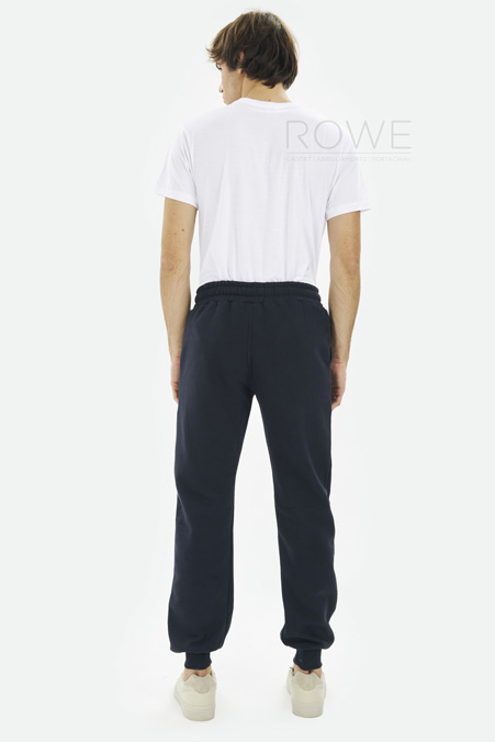 Pantalone Fit Felpato 70/30% Cot/Pol 280 gr/m2 Nero XS