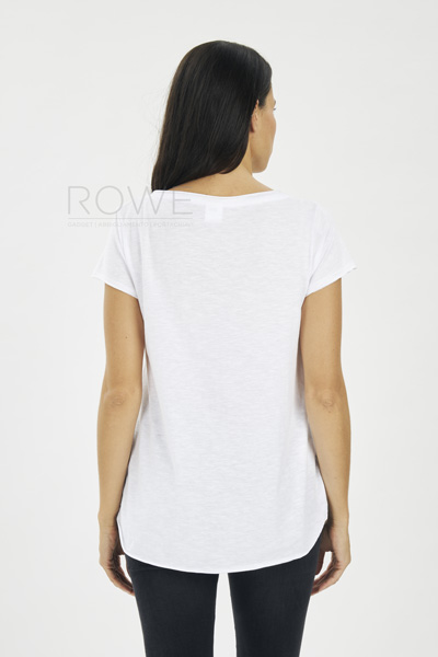 Maglia Donna Fiammata C/V M/C 100% Cot. 140 gr/m2 Antracite S