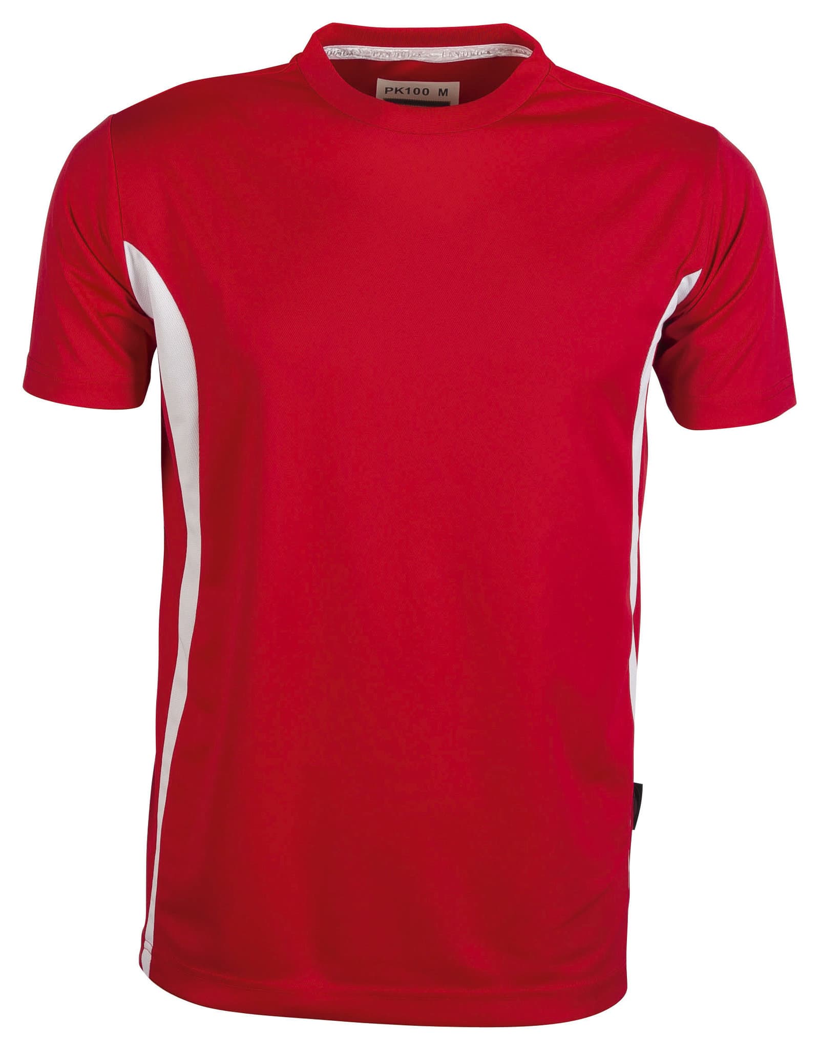 Sport Tee Maglia Contrast M/C 100% Poly 140 gr/m2 Azure/White S