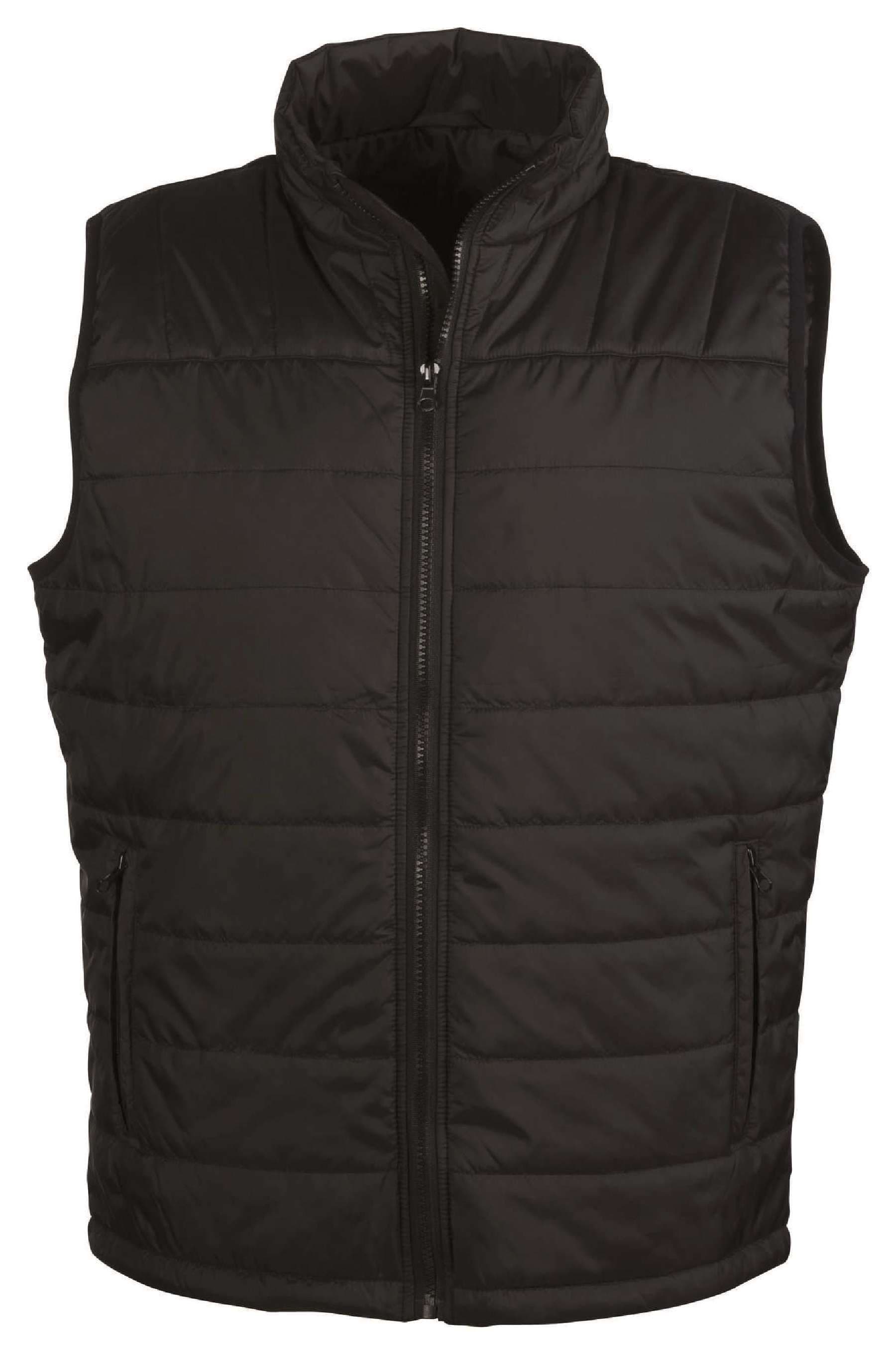City Men Bodywarmer 100% Poliestere Black S