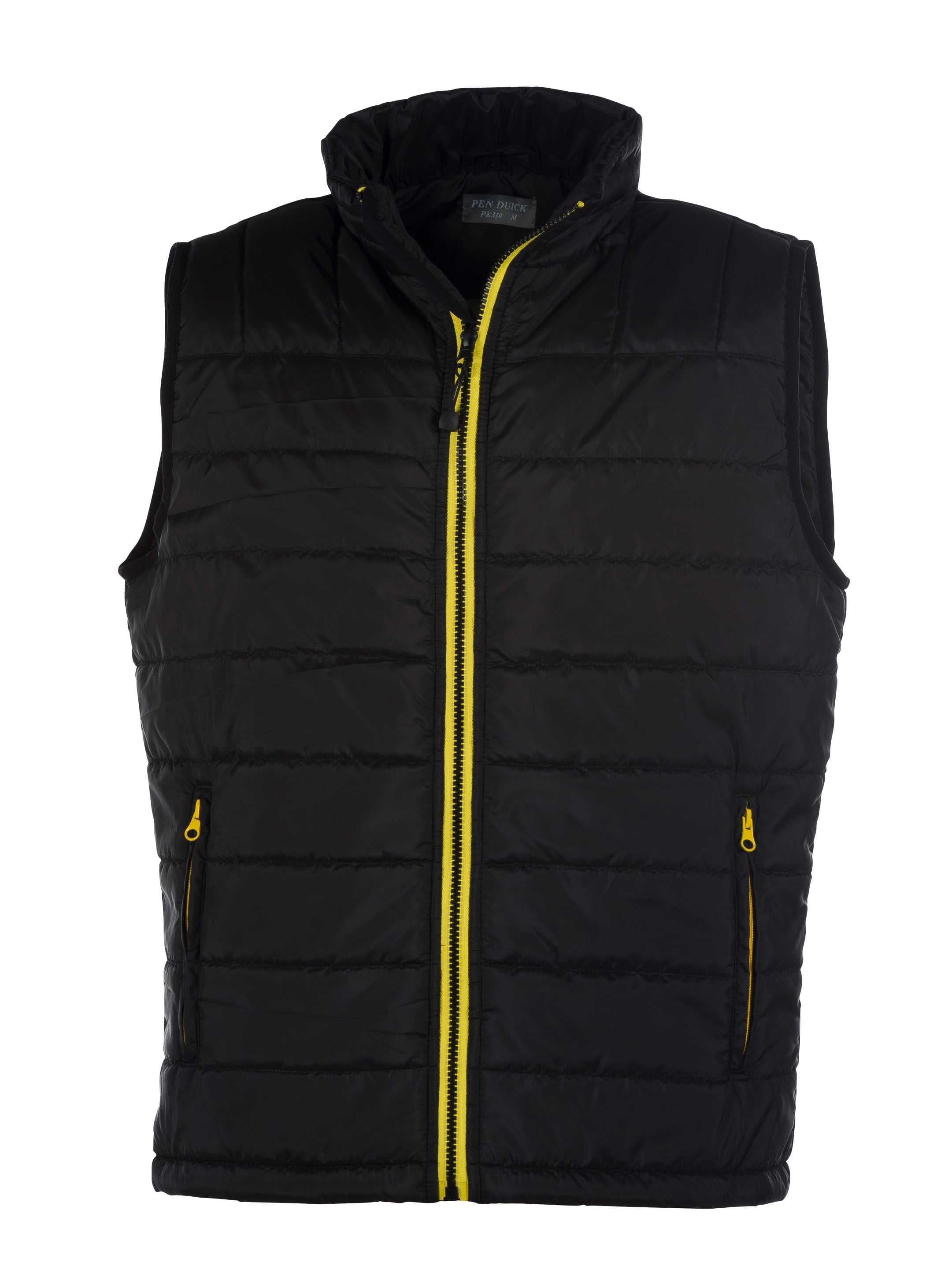 City Men Bodywarmer 100% Poliestere Black S