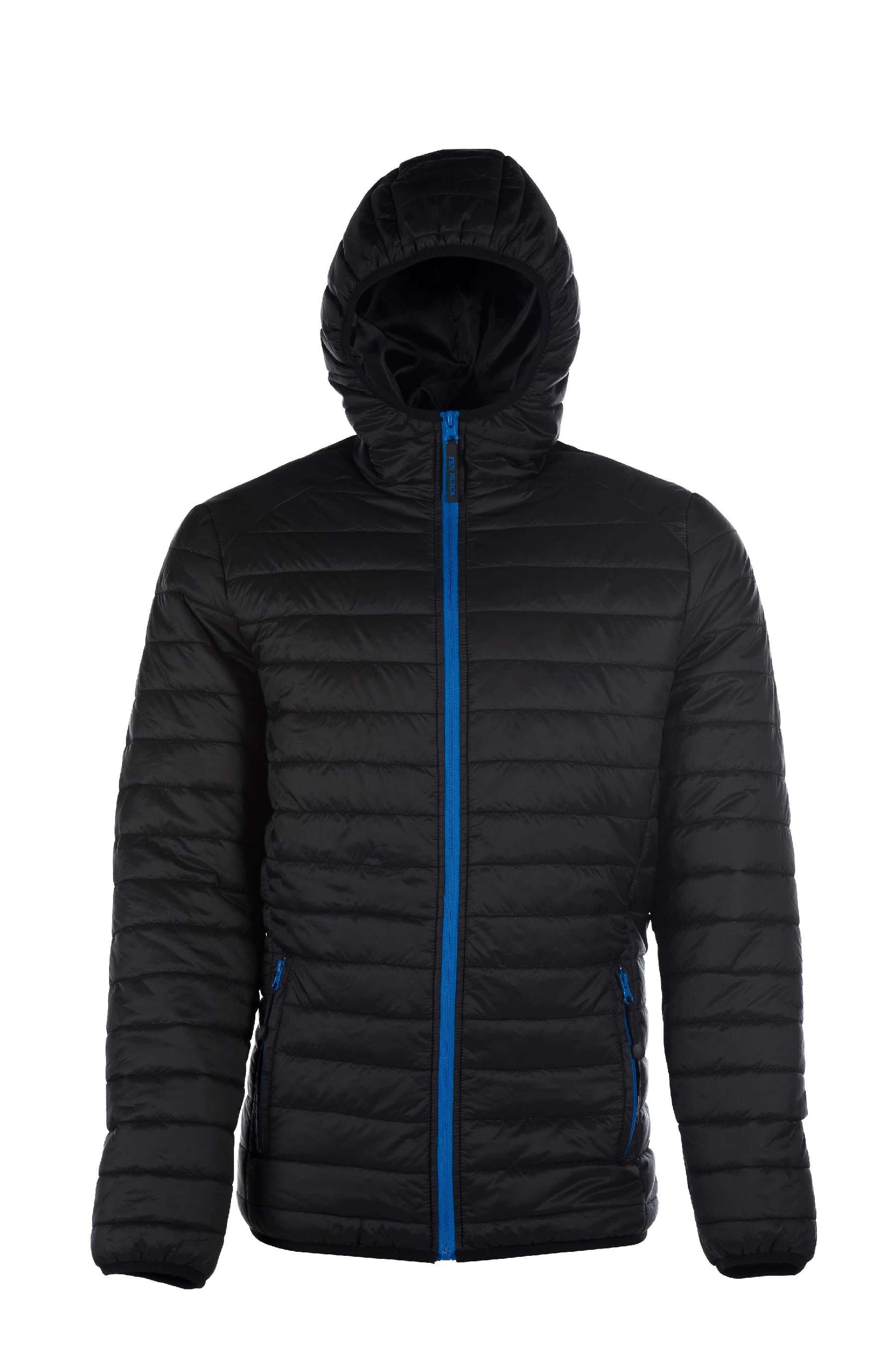 Pacific Men Piumino Cappuccio 100% Nylon 15D Black S