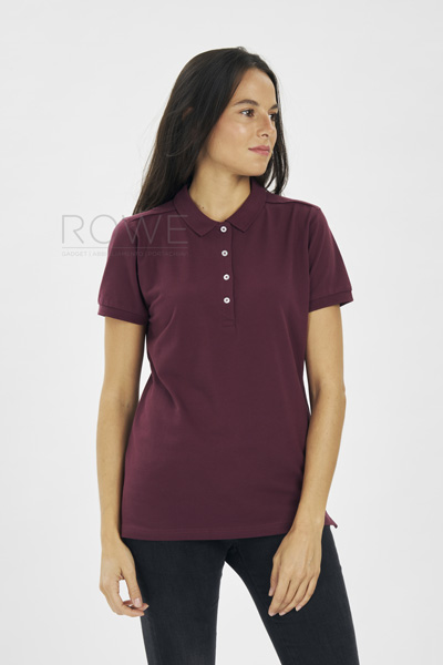 Polo Stretch Donna M/C 95/5% Cot/Lyc 210 gr/m2 White XS