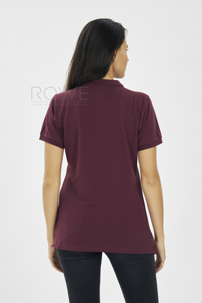 Polo Stretch Donna M/C 95/5% Cot/Lyc 210 gr/m2 White XS