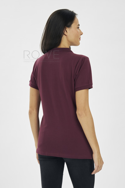 Polo Stretch Donna M/C 95/5% Cot/Lyc 210 gr/m2 White XS