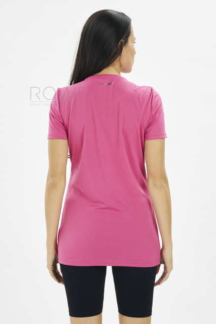 Active Sports-T Maglia Donna G/C M/C 100% Pol.140g Blue Midnight XS 