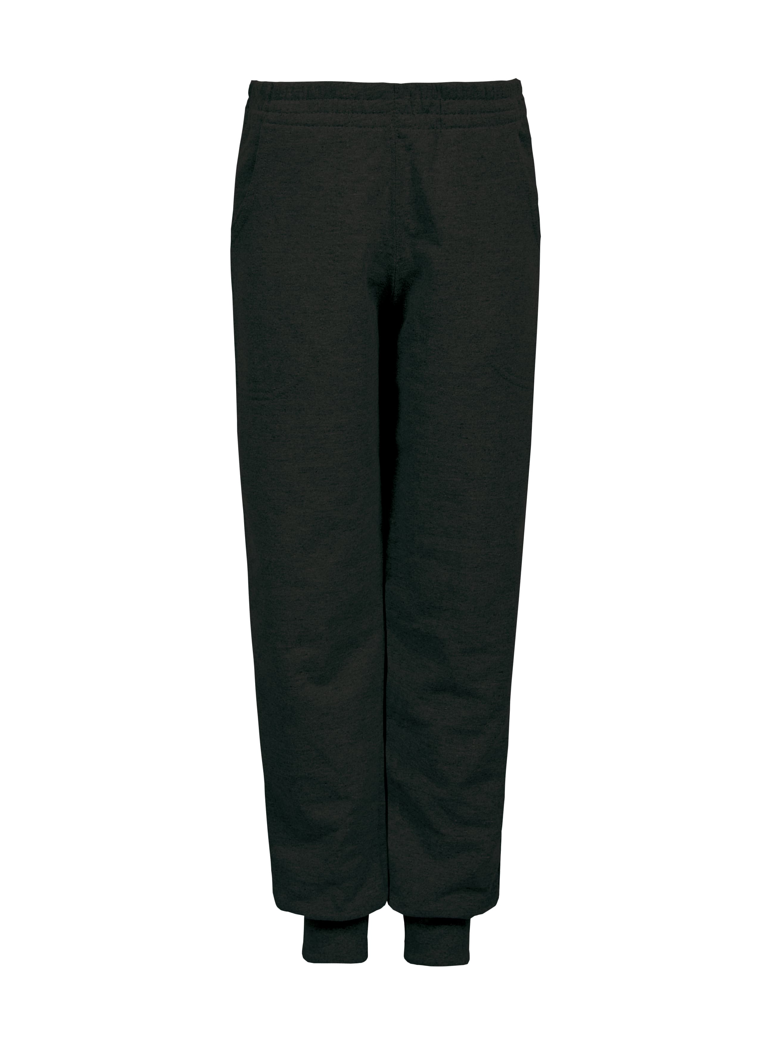 Pantalone Bambino Felpa F/Terry 70/30% Cot/Pol 240 Nero XXS 1/2 anni