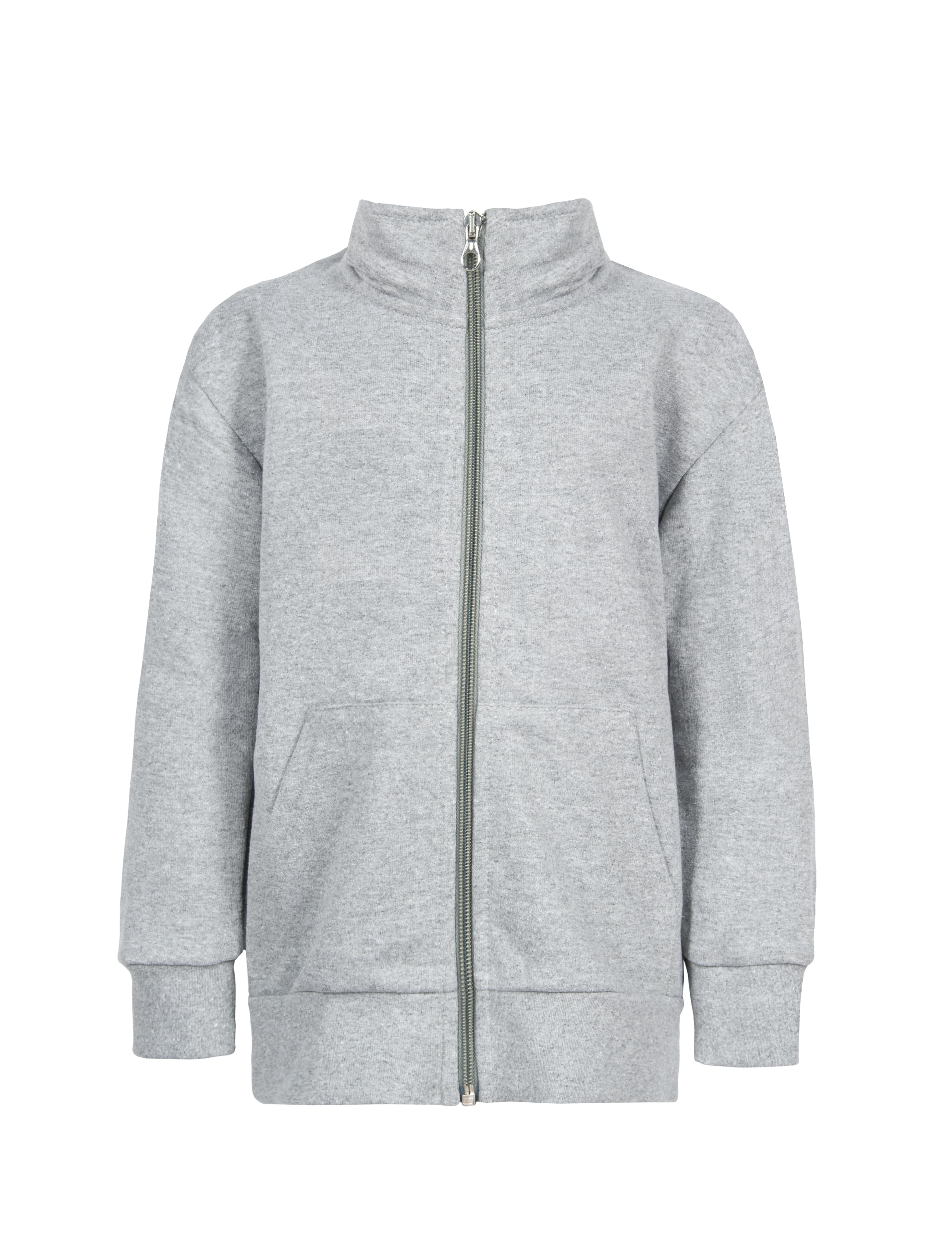 Jacket Bambino Felpa F/Terry 70/30% Cot/Pol 240 gr Nero XXS 1/2 anni