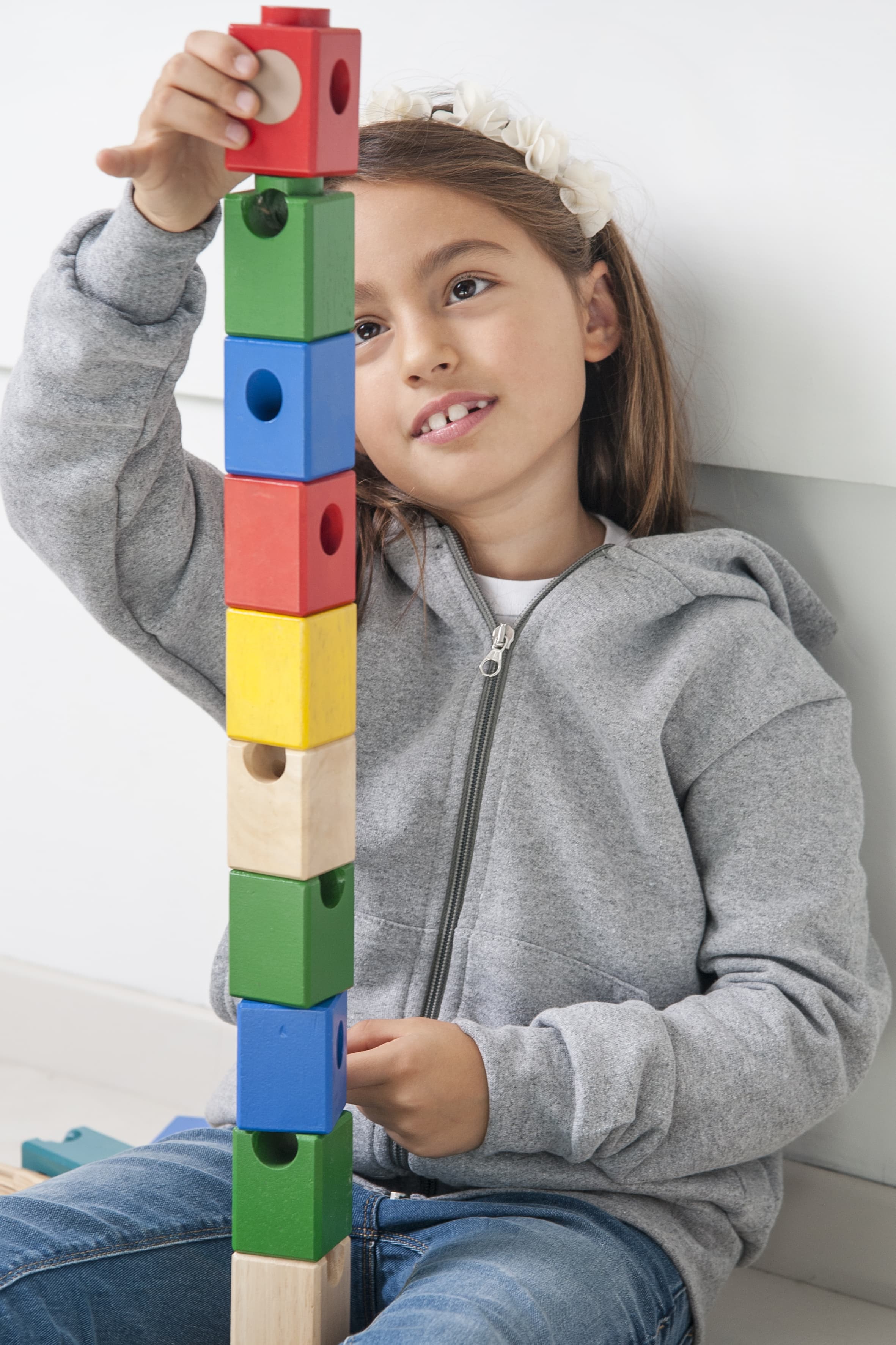 Felpa Bambino Capp. F/Zip 70/30% Cot/Pol 240 gr/m2 Nero XXS