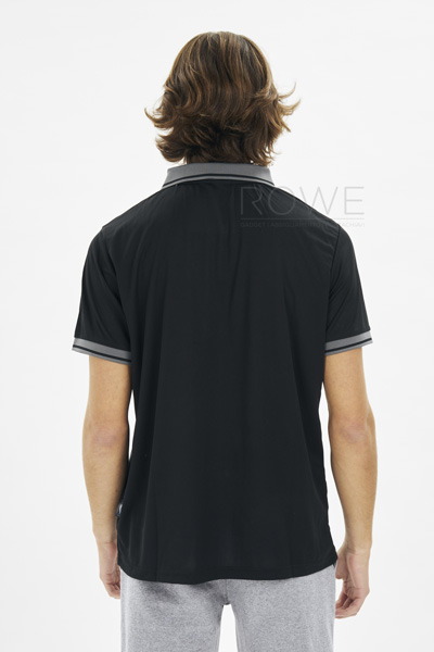 Sport Polo Contrast M/C 100% Poly 140 gr/m2 Azure/White S STK