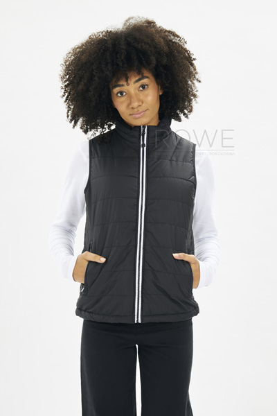 City Women Bodywarmer 100% Poliestere Black S
