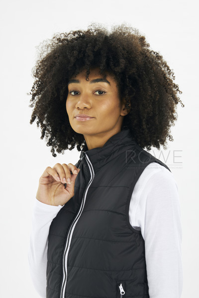 City Women Bodywarmer 100% Poliestere Black S