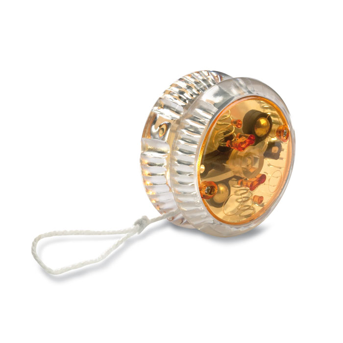 Yo-yo con luce. In plastica