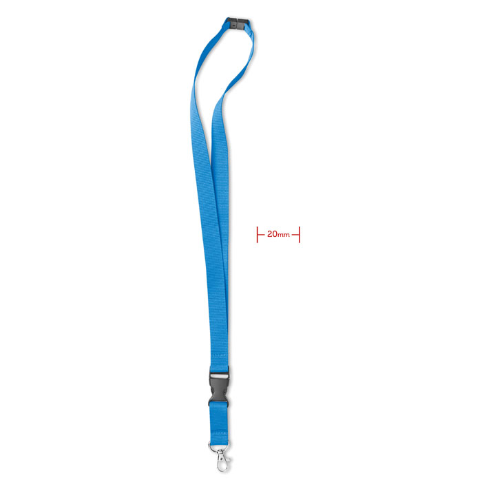 Lanyard con moschettone
