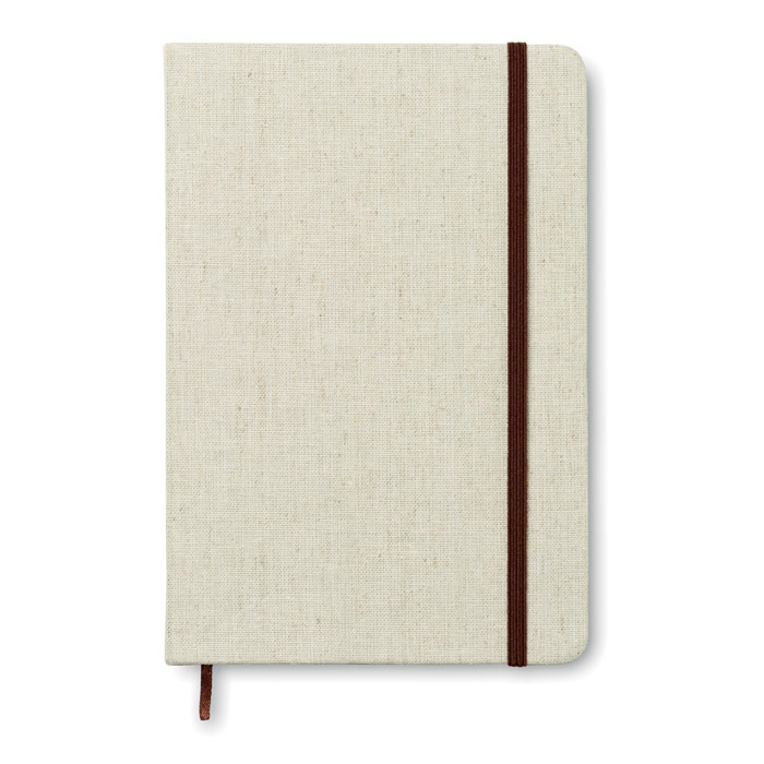 Notebook con cover in canvas