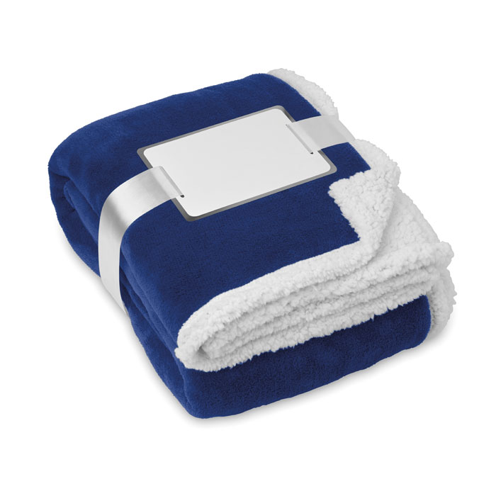 Coperta in pile e sherpa