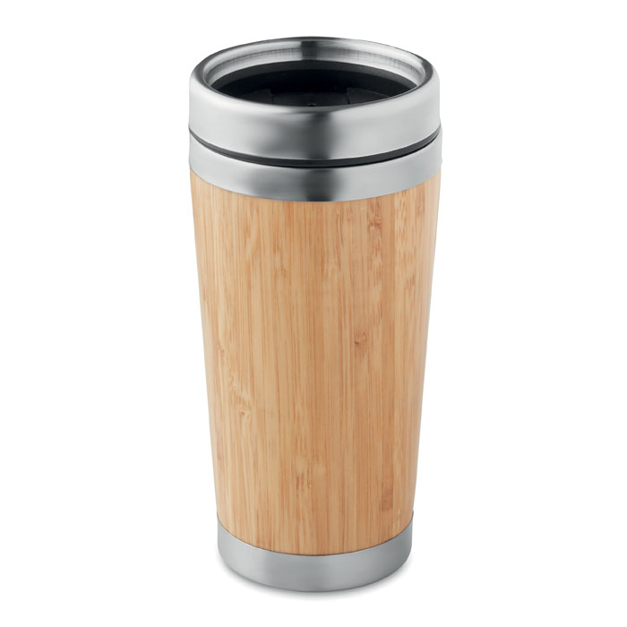 Thermos doppio strato bamboo