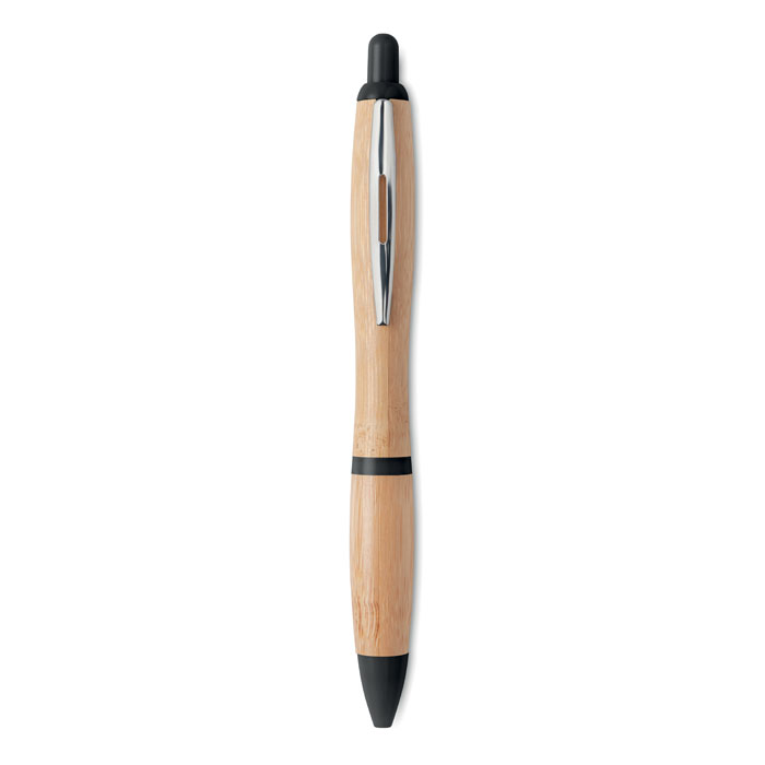 Penna a sfera in ABS e bamboo